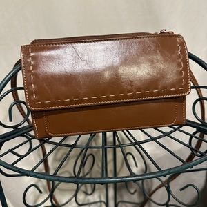 Relic by Fossil Leather Pocket Book with handle